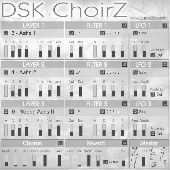 DSK ChoirZ - Free Orchestral VST Plugins