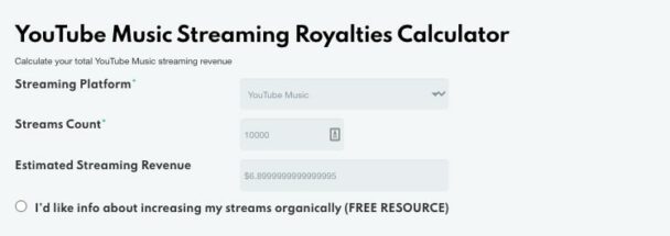 10 FREE Music Streaming Royalty Calculator Apps 2024