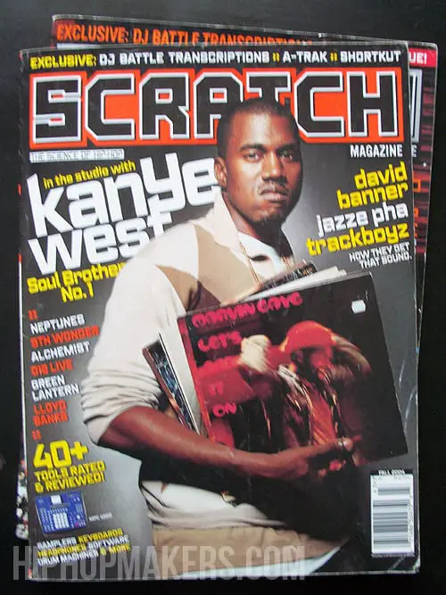Kanye West Scratch Magazine