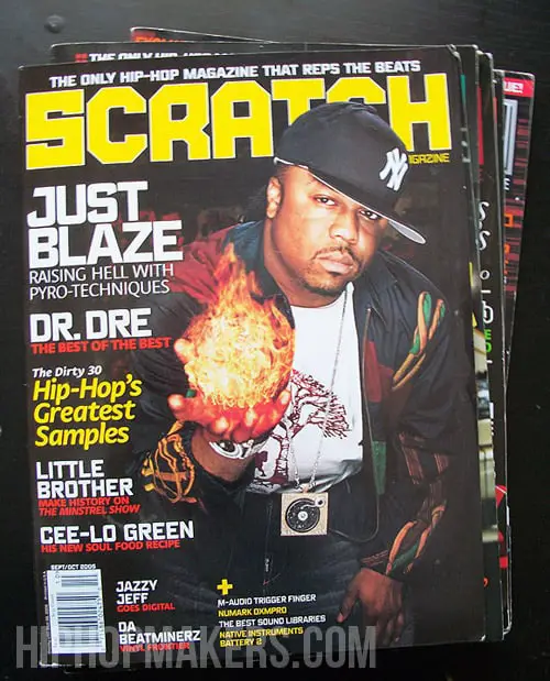 Just Blaze Scratch Magazine