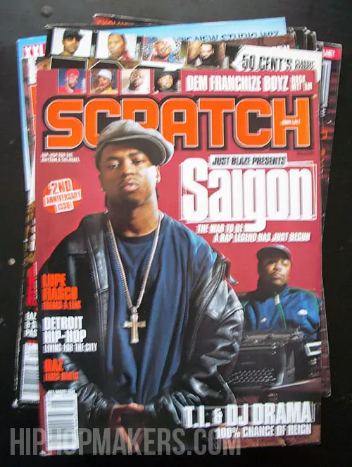 Saigon & Just Blaze Scratch Magazine