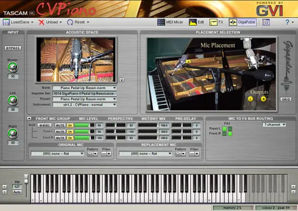 CV Piano - Free Piano VST Plugin