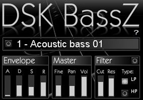 DSK BassZ VST Plugin - Best Free Guitar VST Plugins
