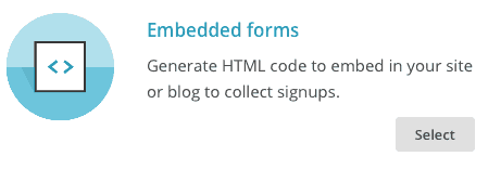 Mailchimp Embedded Forms