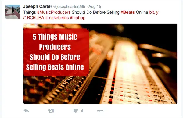 Twitter Marketing Tips for Music Producers - Content Marketing