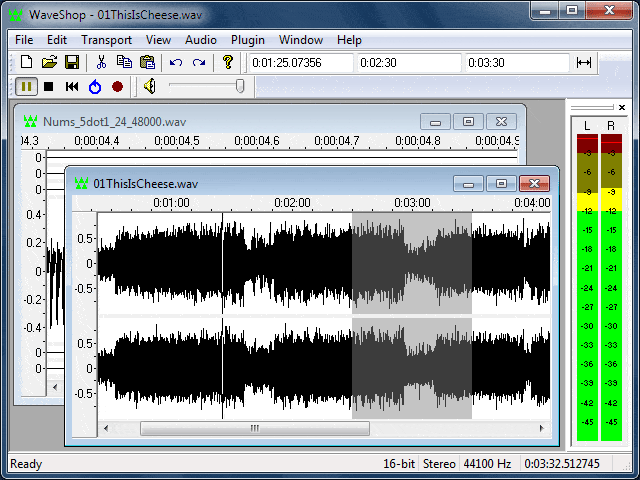 Waveshop Audio Editor