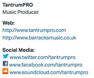 Tantrum Pro Website