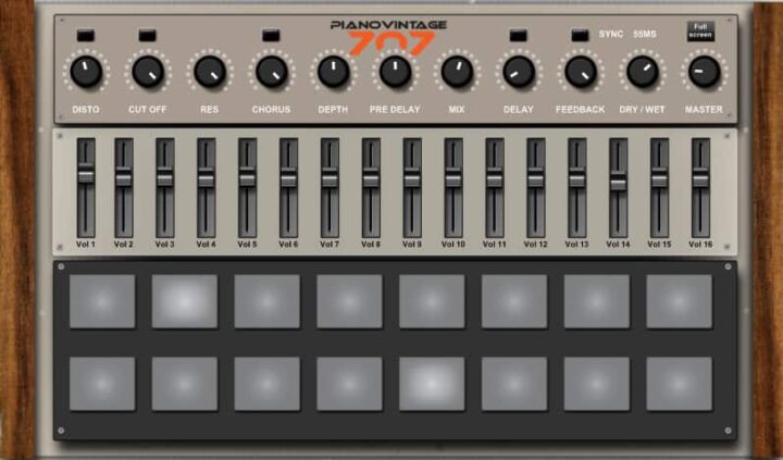 Roland TR707 Drum Machine