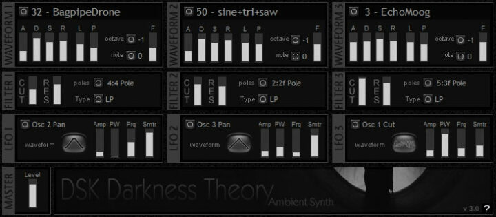 Darkness Theory 3 - Best Free Ambient VST Plugins