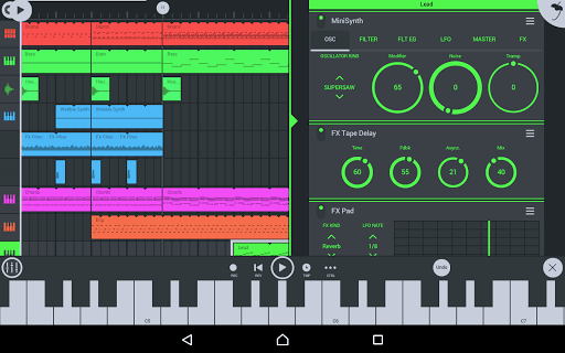 FL Studio HD Mobile Version - Mobile Beat Maker Apps