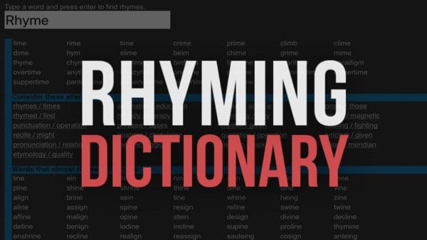 free rhyming dictionary download mac