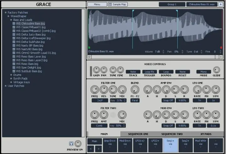 Grace by One Small Clue Sampler VST Plugin