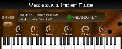 Varazuvi Indian Flute - Free Flute VST Plugin
