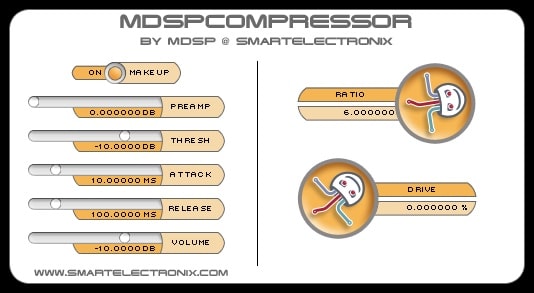 MdspCompressor VST Plugin