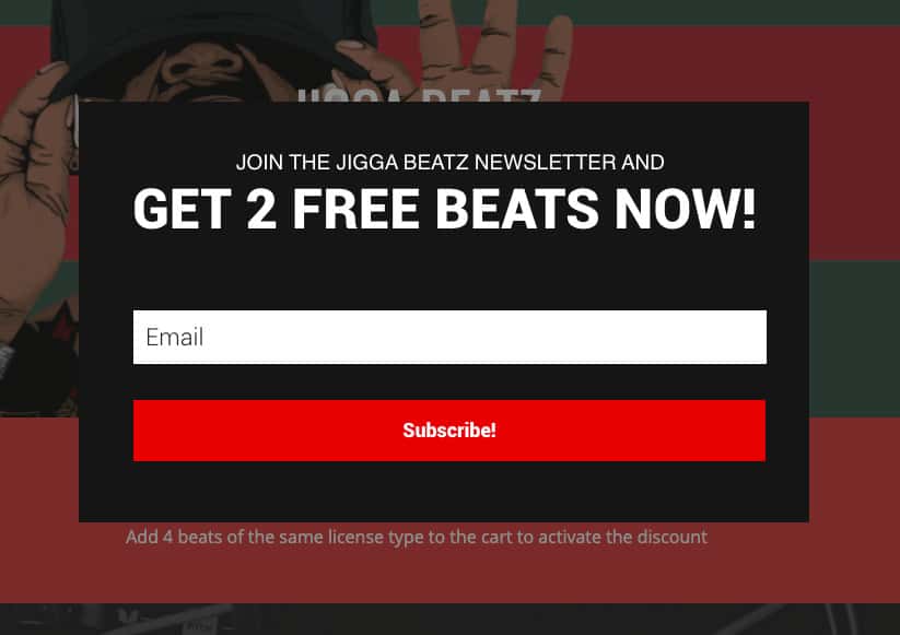 Email Marketing Tips - Offer Free Beats