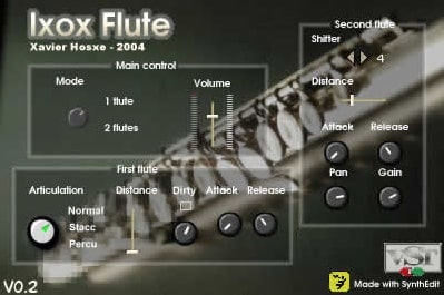 IxoxFlute | Free Flute VSTs