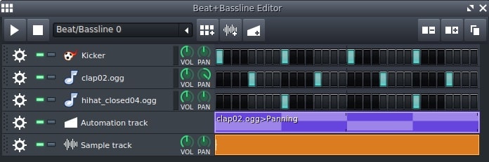 LMMS Beat & Bassline Editor | Music Production Software