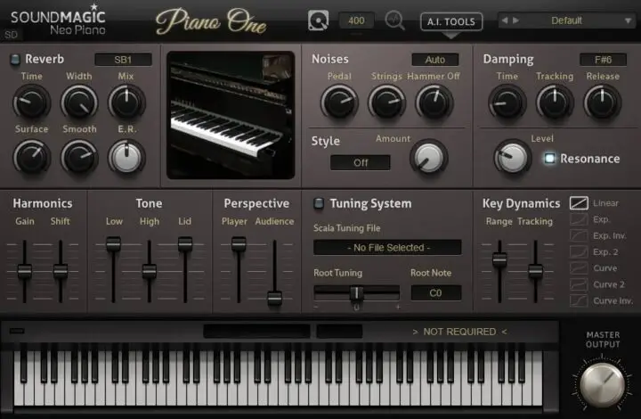 Sound Magic Piano One - Free Piano VST Plugins for FL Studio