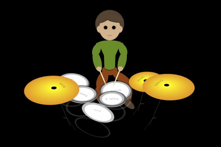 Animated Drummer