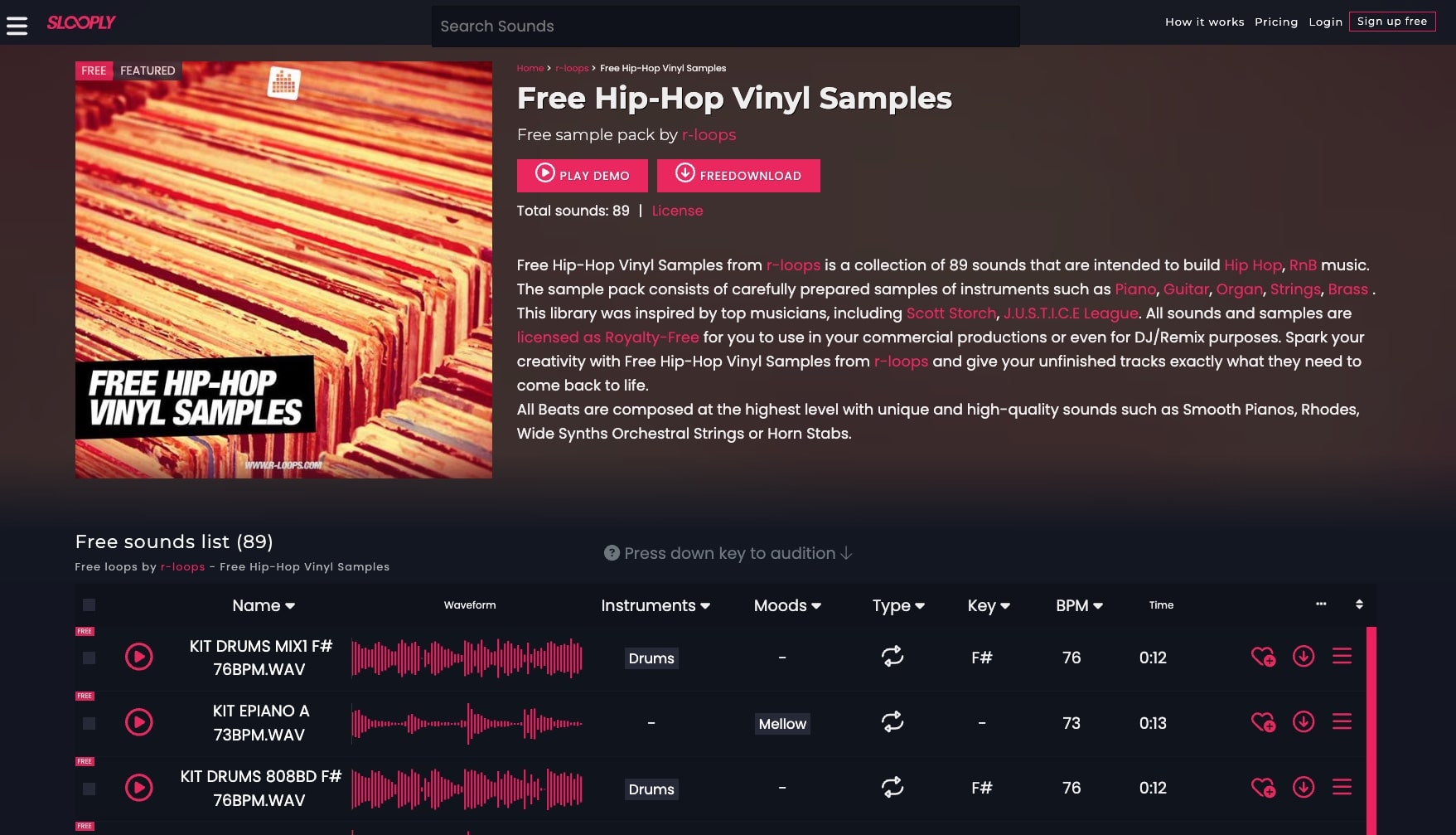 2,000 Free Hip Hop Loops & Hip Hop Sample Packs [2024]