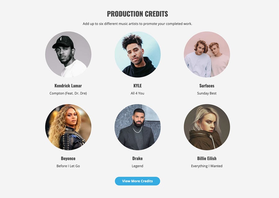 Music Production Credits