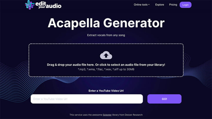 Free Acapella Generator | Extract Acapella