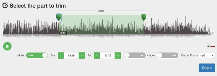Online Mp3 Cutter | Audio Trimmer Tool