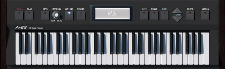Recursive Arts Virtual Piano