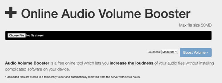 Digital Audio Trimmer Volume Booster | Sound Normalization
