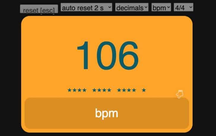 13 FREE Online BPM Finder Apps & BPM Tap Calculators