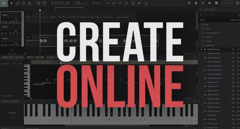 arcilla Departamento al menos Make Music Online for FREE! ( 70+ Music Making Websites )
