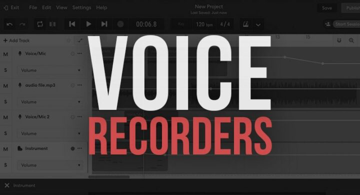 Free Online Voice Recorders to Record Audio Online