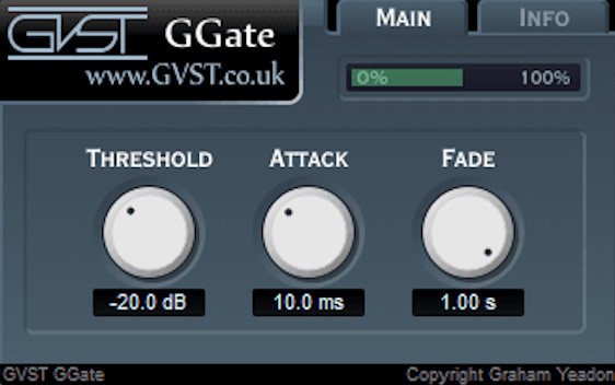GVST GGate  | Noise Gate VSTs