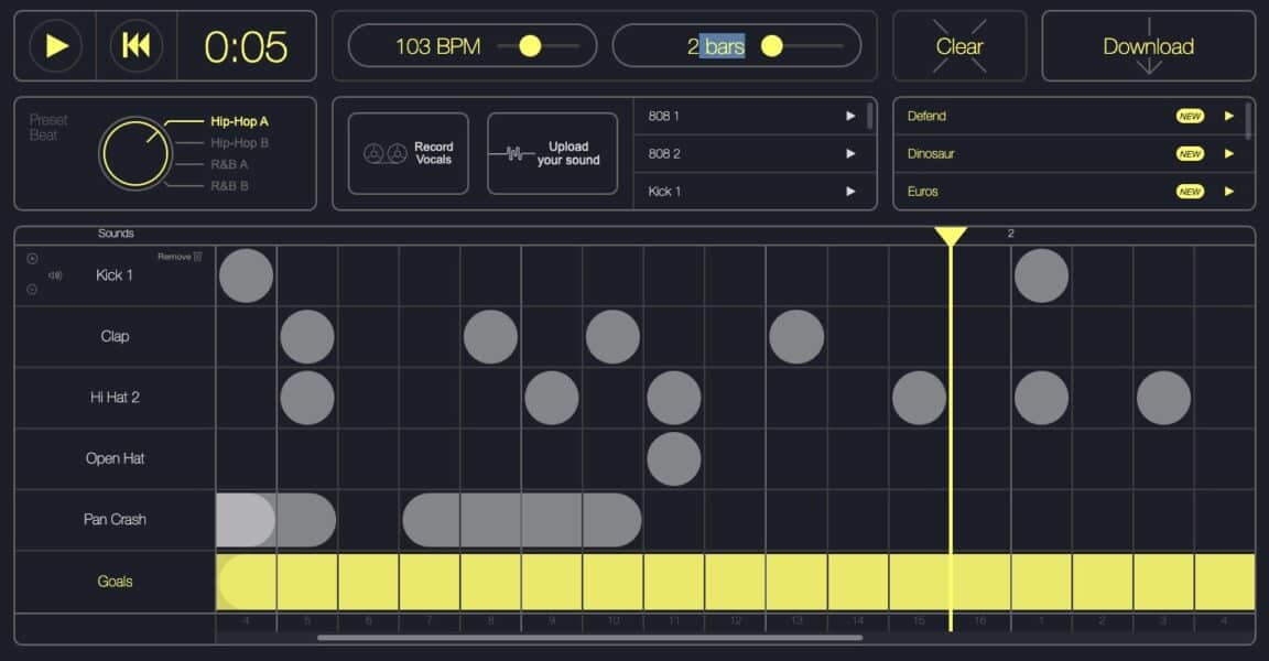 beat maker online free no download