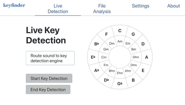 Key Finder | Find the Key of A Song
