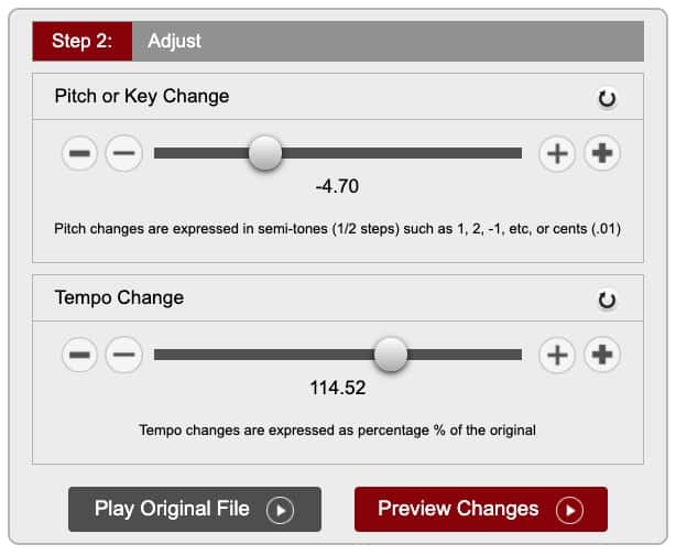 Key & Tempo Changer | Music Speed Changer