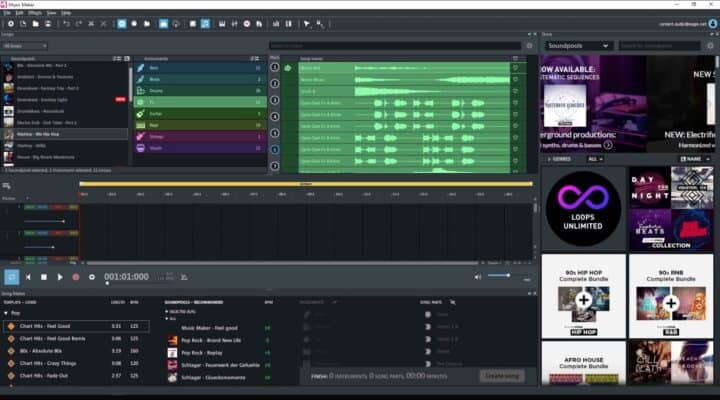 Magix Music Maker Free Edition - Music Production Software