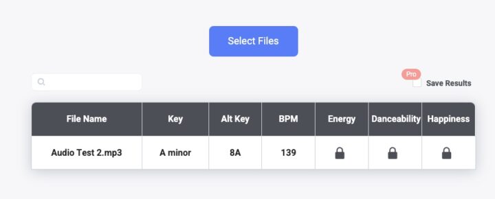 Song Key & BPM Finder | Find Key In A Few Seconds
