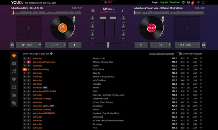 You DJ Online DJ Software App