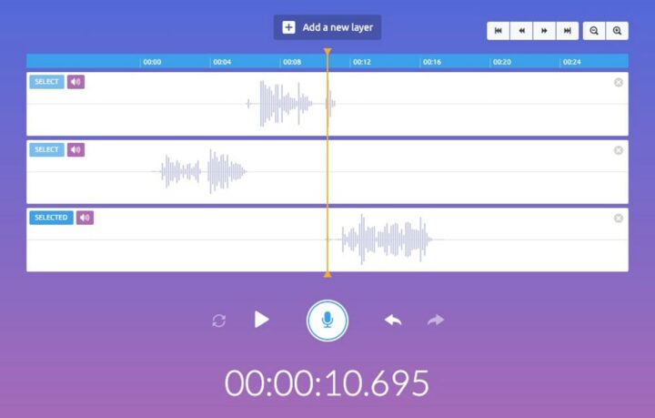 Dictaphone Voice Editor App