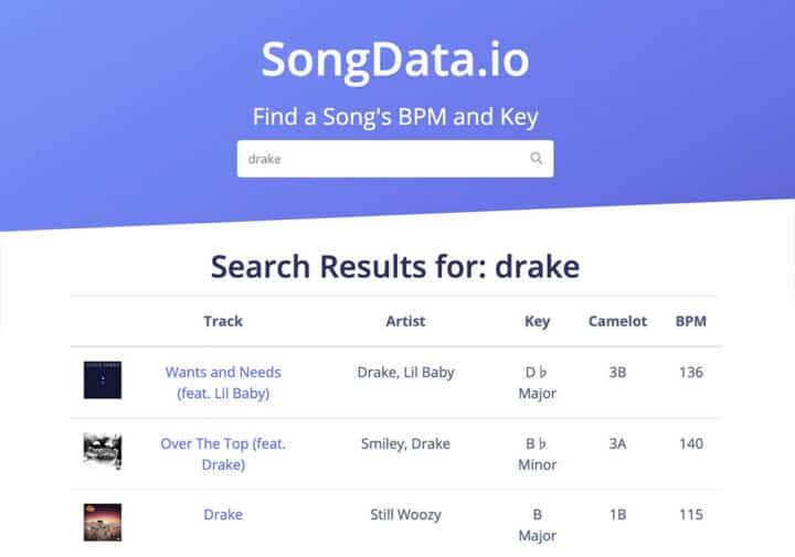 Song Data IO | Find Key & BPM
