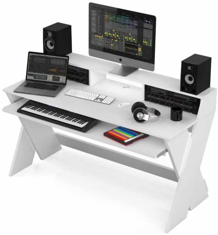 Glorious Music Producer Desk With Rack Space | Best Studio Desks