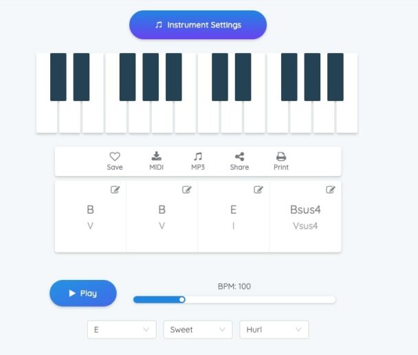 10 FREE Chord Progression Generator Apps ( Piano & Guitar )