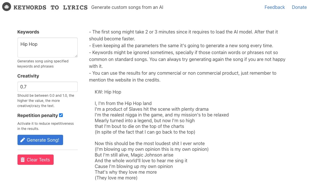 10 Free Rap Generator Apps to Get Rap Lyric Ideas