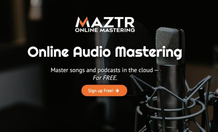 Maztr Online Audio Mastering App