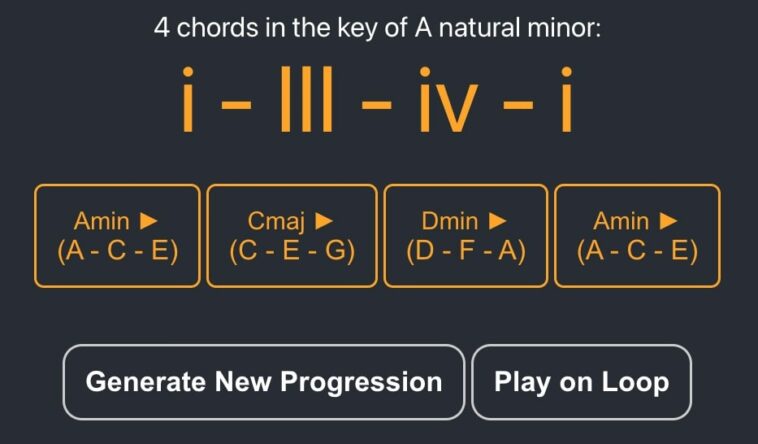 10 FREE Chord Progression Generator Apps ( Piano & Guitar )