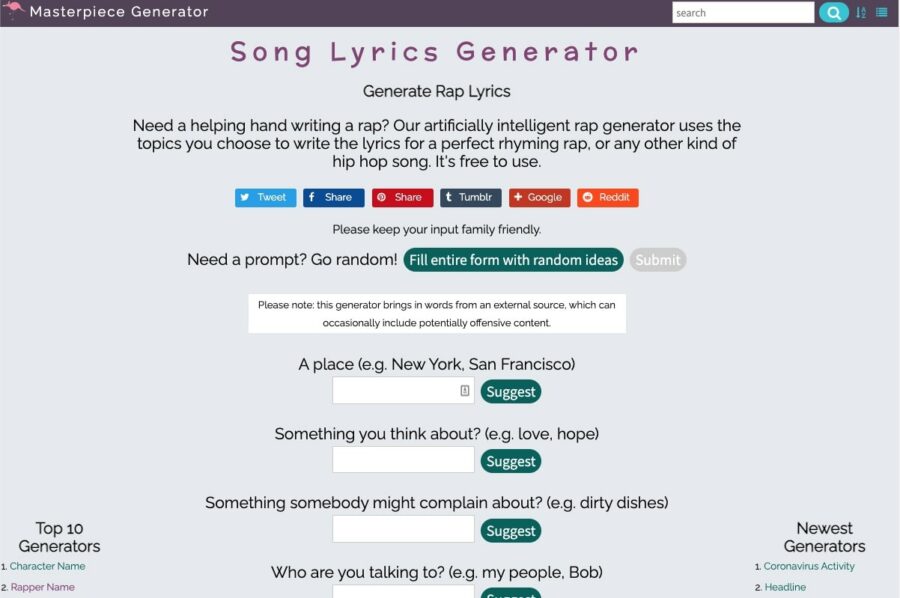 10 Free Rap Generator Apps To Get Rap Lyric Ideas