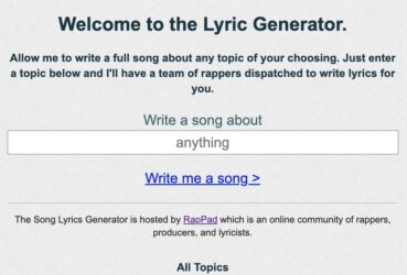 10 Free Rap Generator Apps to Get Rap Lyric Ideas