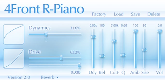 4Front R-Piano VST Plugin 