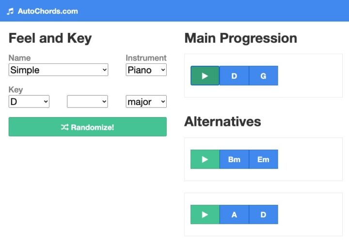 Auto Chords | Best Chord Generator Apps